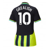 Manchester City Jack Grealish #10 Replica Away Shirt Ladies 2024-25 Short Sleeve